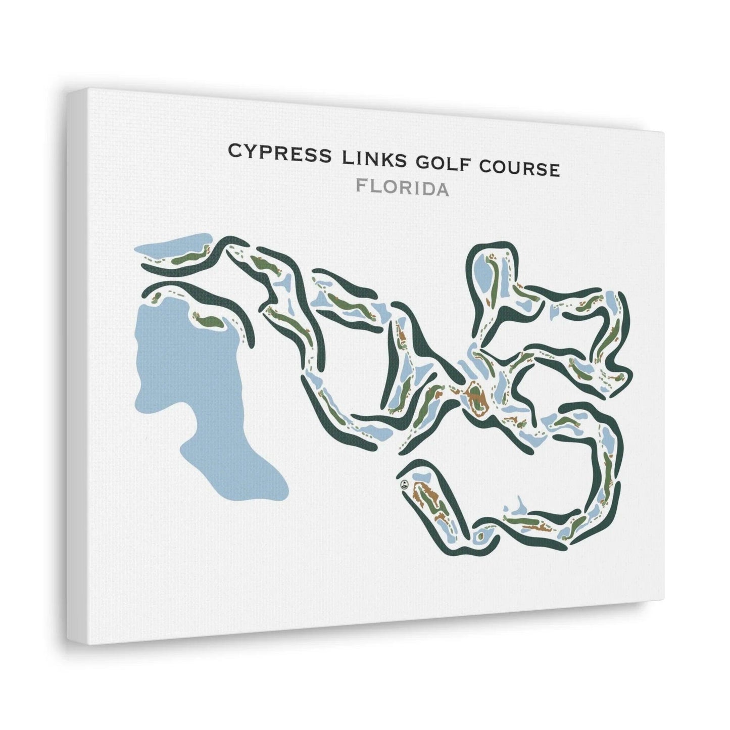 Cypress Links Golf Course, Florida - Printed Golf Courses