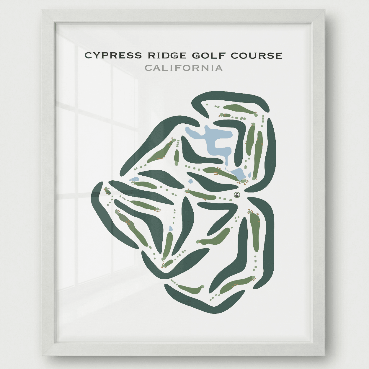 Cypress Ridge Golf Course, California - Printed Golf Courses