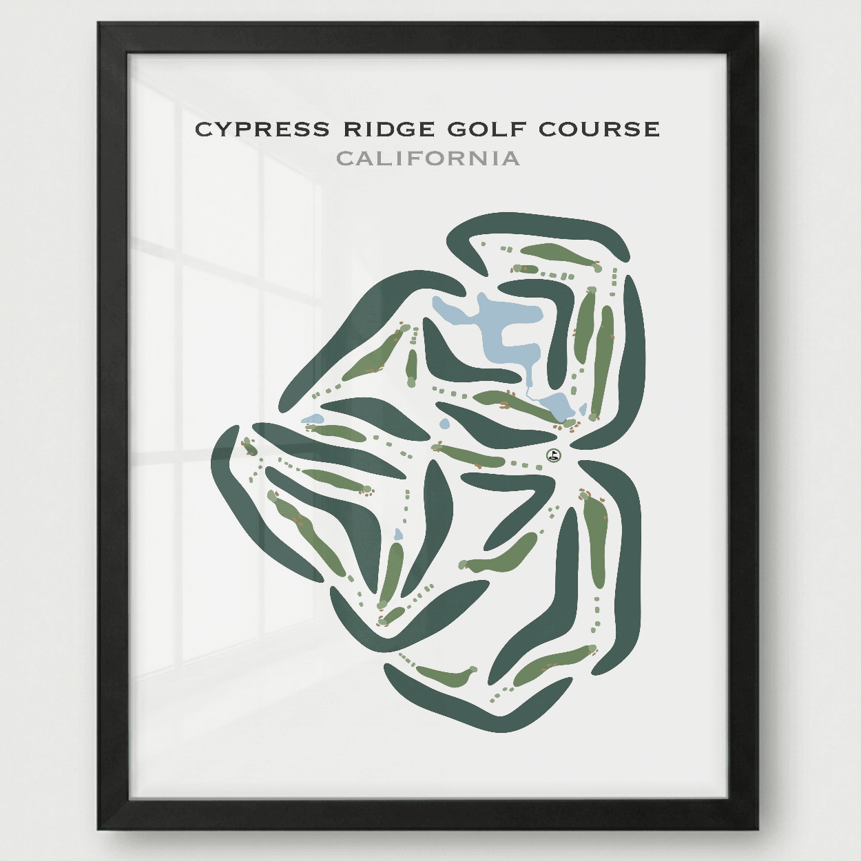 Cypress Ridge Golf Course, California - Printed Golf Courses