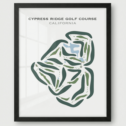 Cypress Ridge Golf Course, California - Printed Golf Courses
