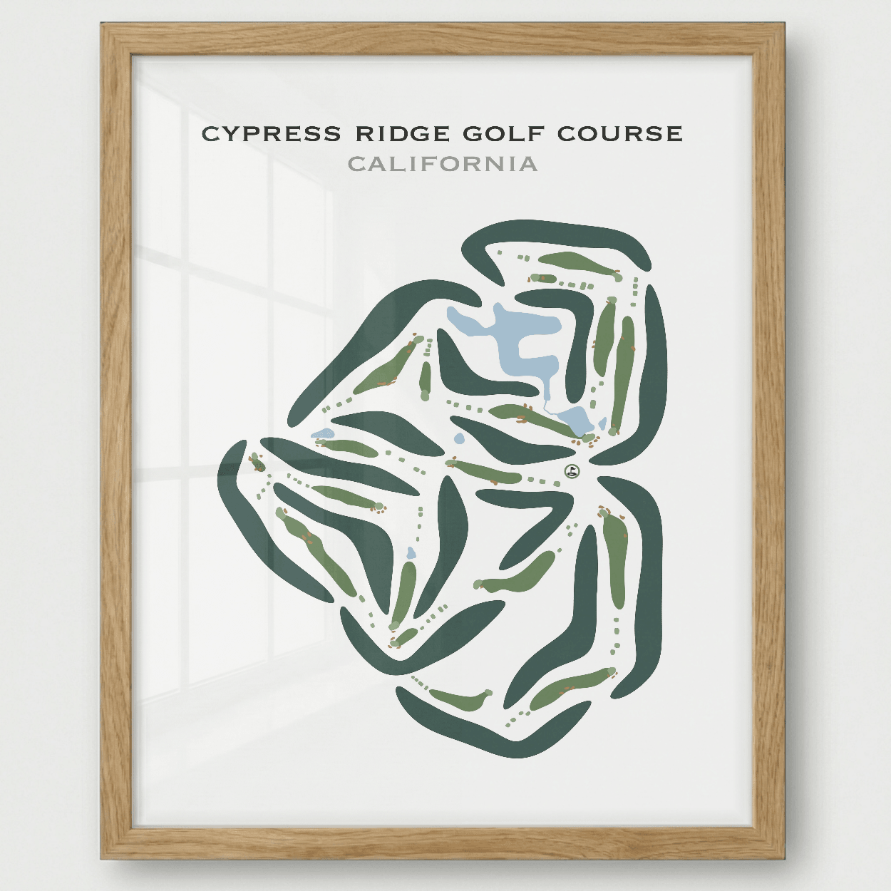Cypress Ridge Golf Course, California - Printed Golf Courses