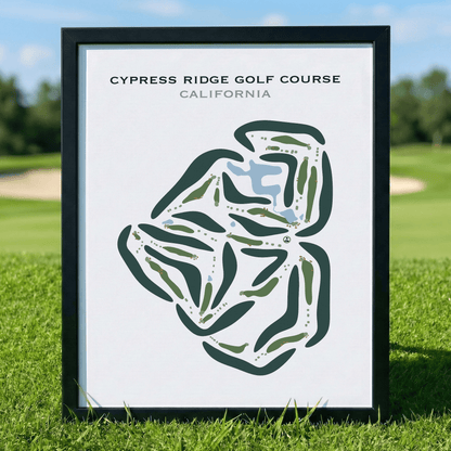 Cypress Ridge Golf Course, California - Printed Golf Courses