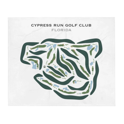 Cypress Run Golf Club, Florida - Printed Golf Course