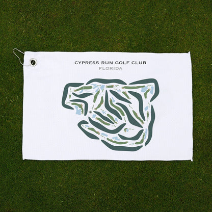 Cypress Run Golf Club, Florida - Printed Golf Course