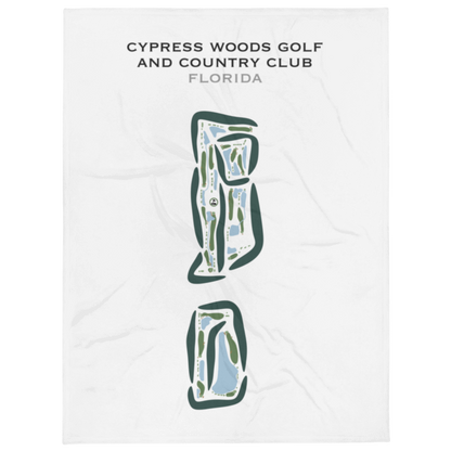 Cypress Woods Golf & Country Club, Florida - Printed Golf Courses