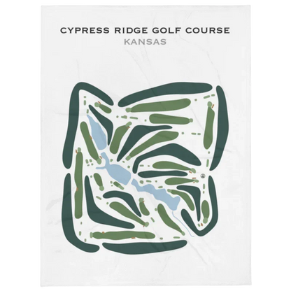 Cypress Ridge Golf Course, Kansas - Printed Golf Courses