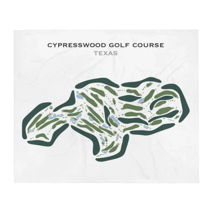 Cypresswood Golf Course, Texas - Printed Golf Course