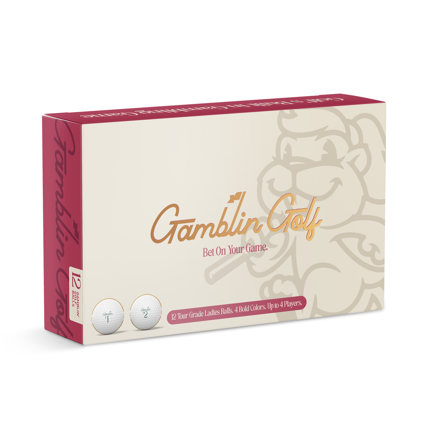 Womens Gamblin' Golf - Pack of 12 Balls
