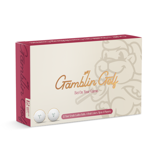 Womens Gamblin' Golf - Pack of 12 Balls