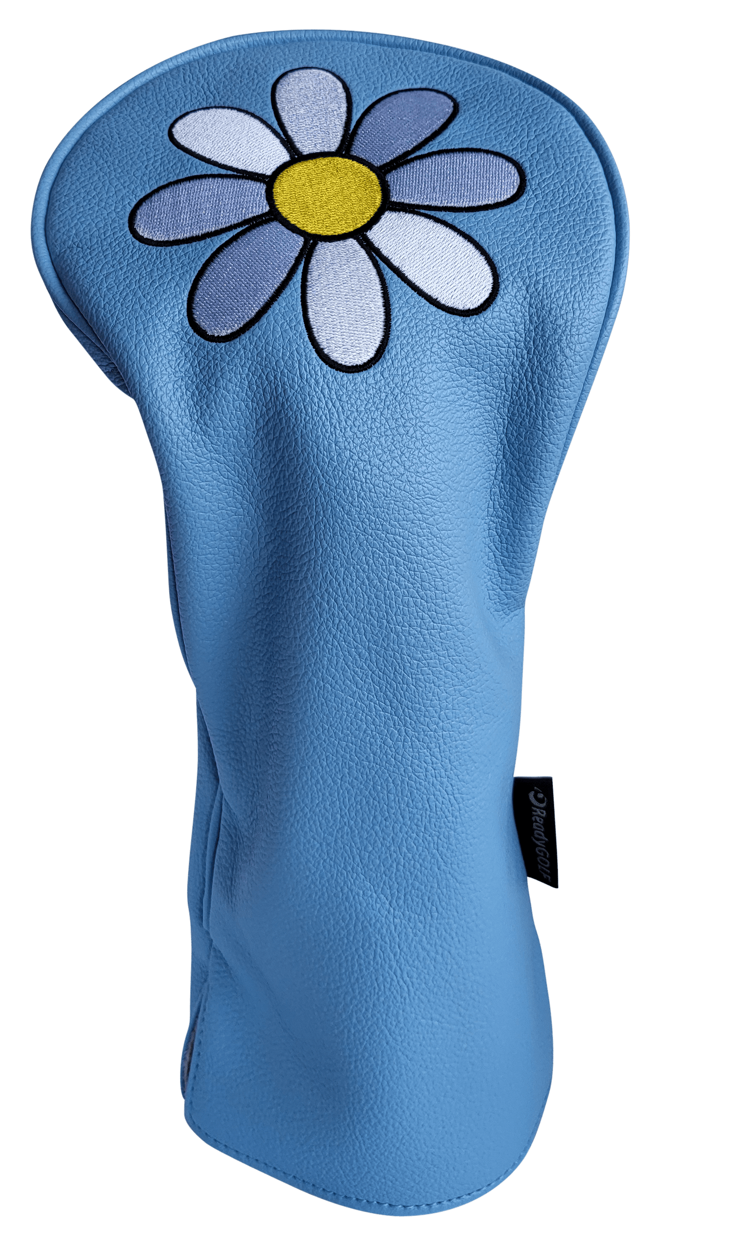 White Daisy Driver Headcover by ReadyGolf (Blue)
