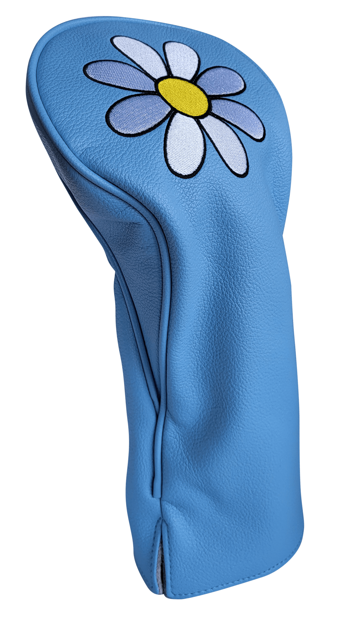 White Daisy Driver Headcover by ReadyGolf (Blue)