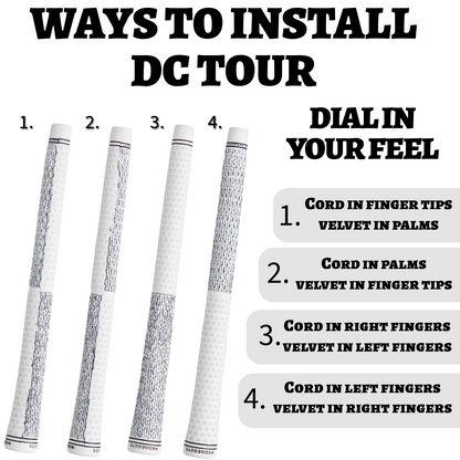 Wedge Guys DC Tour Golf Grips - Standard Midsize Oversize