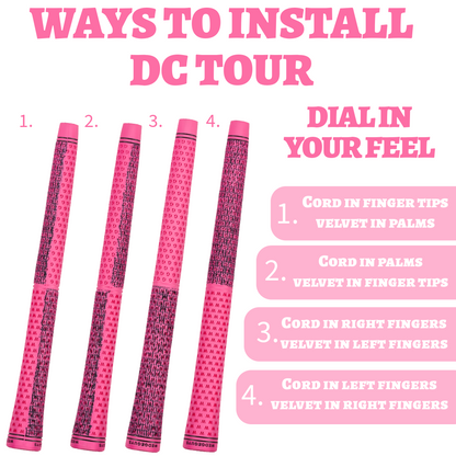 Wedge Guys DC Tour Golf Grips - Standard Midsize Oversize