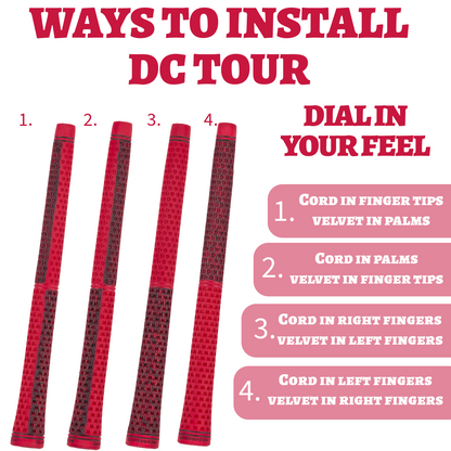 Wedge Guys DC Tour Golf Grips - Standard Midsize Oversize