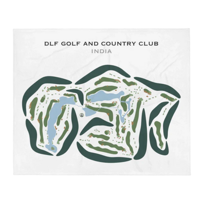 DLF Golf and Country Club, India - Printed Golf Courses