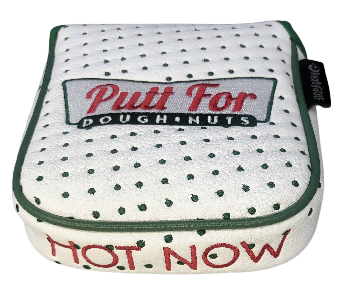 L.A.B. DF2.1 Embroidered Center-Shafted Putter Cover by ReadyGOLF - Donut Box (Putt for Dough-Nuts)