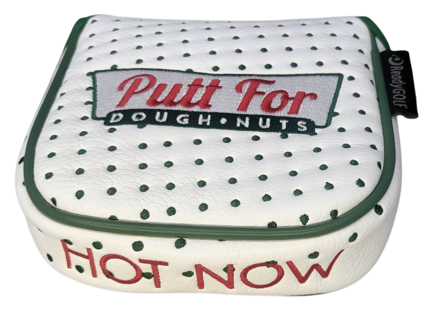 L.A.B. DF3 Embroidered Center-Shafted Putter Cover by ReadyGOLF - Donut Box (Putt for Dough-Nuts)