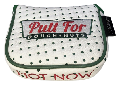 L.A.B. MEZZ OZ Embroidered Center-Shafted Putter Cover by ReadyGOLF - Donut Box (Putt for Dough-Nuts)