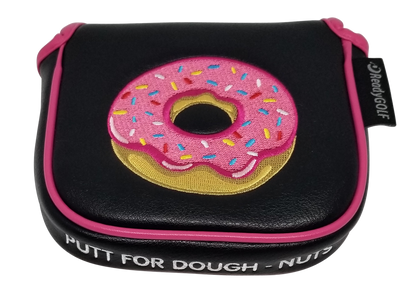 Putt for Dough-Nuts Embroidered Doughnut Putter Cover - XL Mallet
