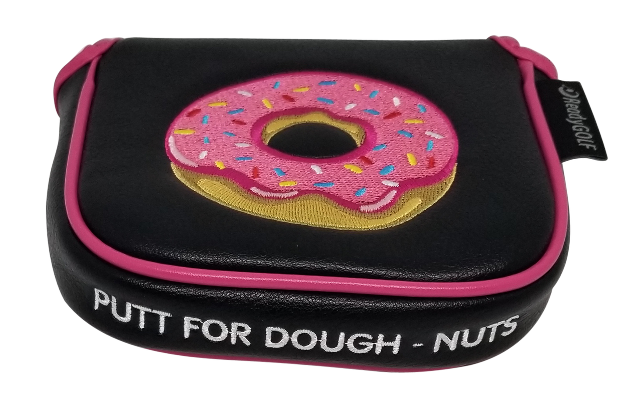 Putt for Dough-Nuts Embroidered Doughnut Putter Cover - XL Mallet