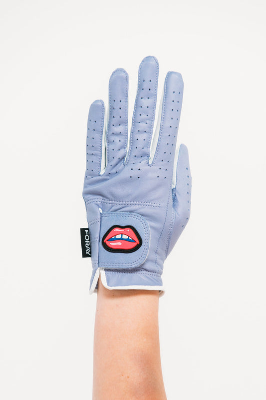 Golf Glove Lavender Lip Logo