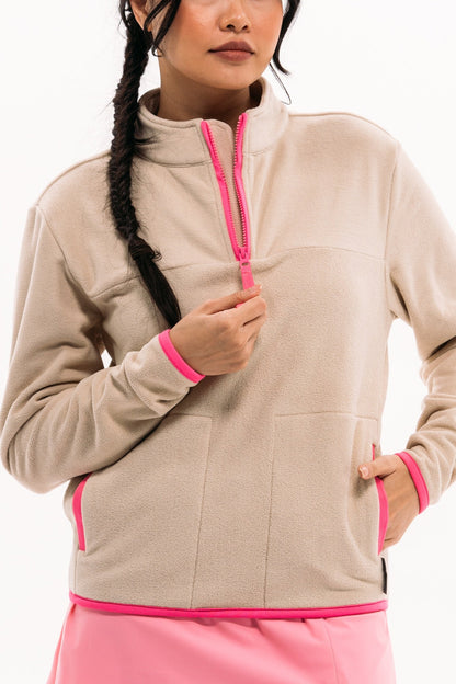 Stretch Fleece Pullover