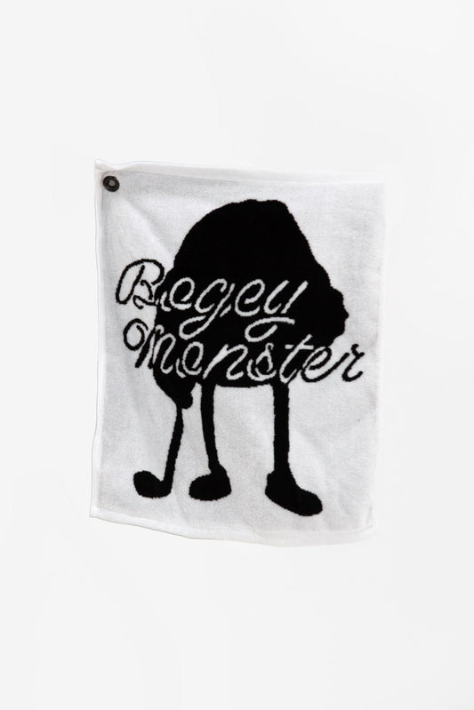 Bogey Monster Golf Towel