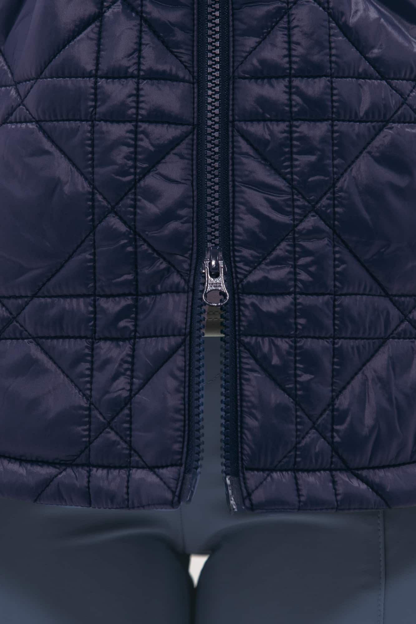 Longline Quilted Vest