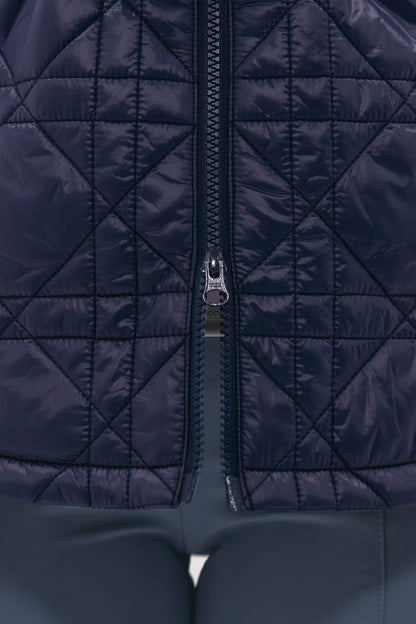 Longline Quilted Vest