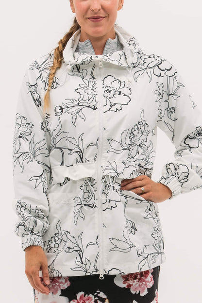 Printed Windbreaker
