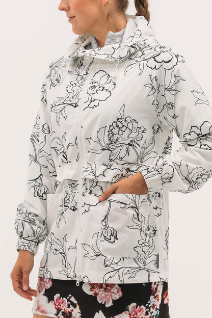 Printed Windbreaker