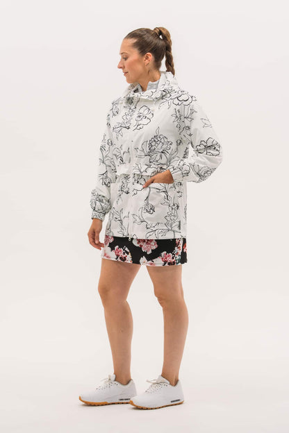Printed Windbreaker