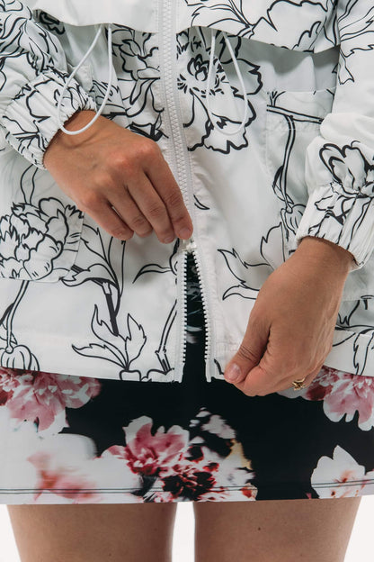 Printed Windbreaker