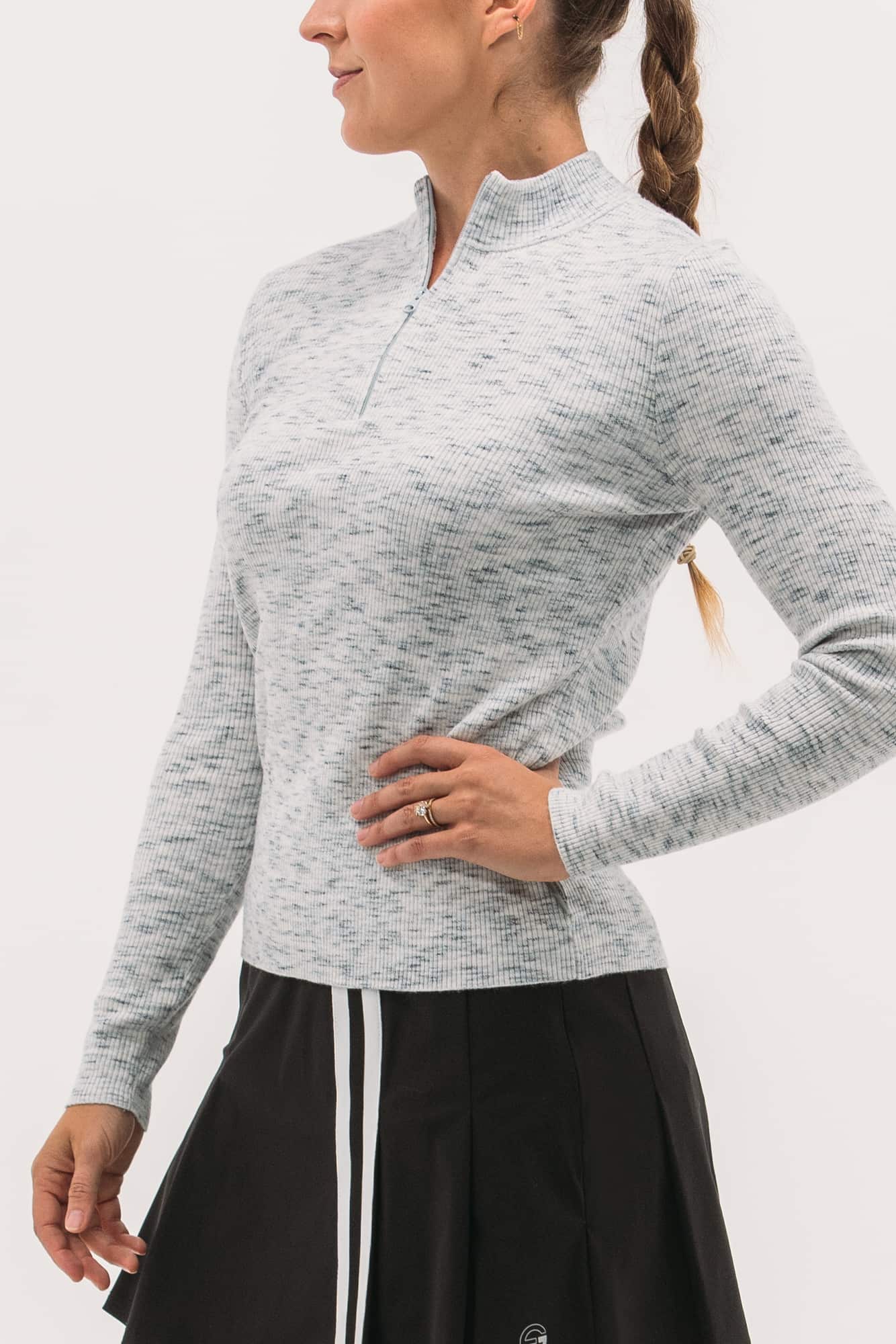 Knit Quarter Zip