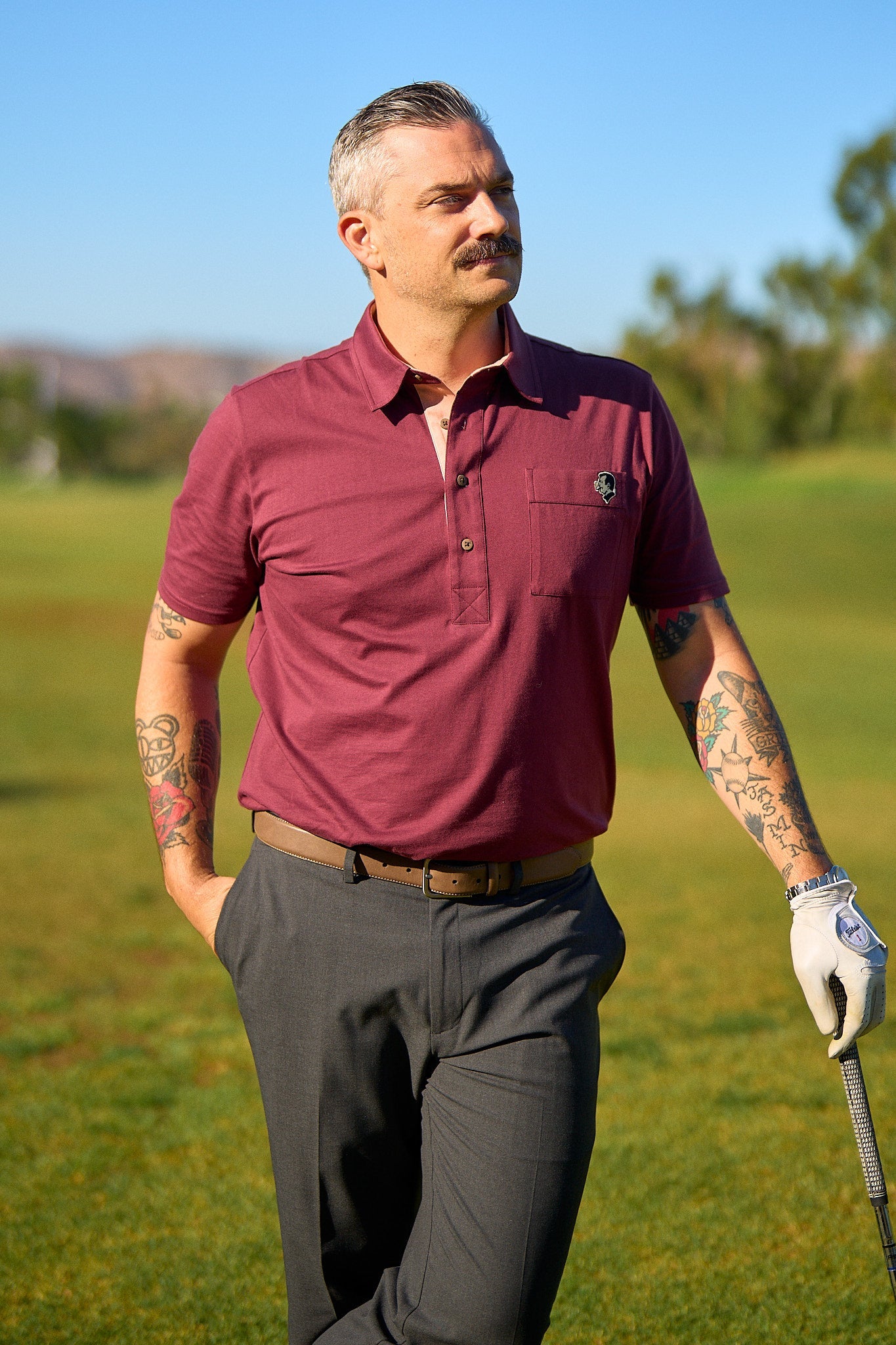 The Bordeaux Hard Collar