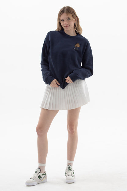 Bogey Monster Chenille Patch Sweatshirt