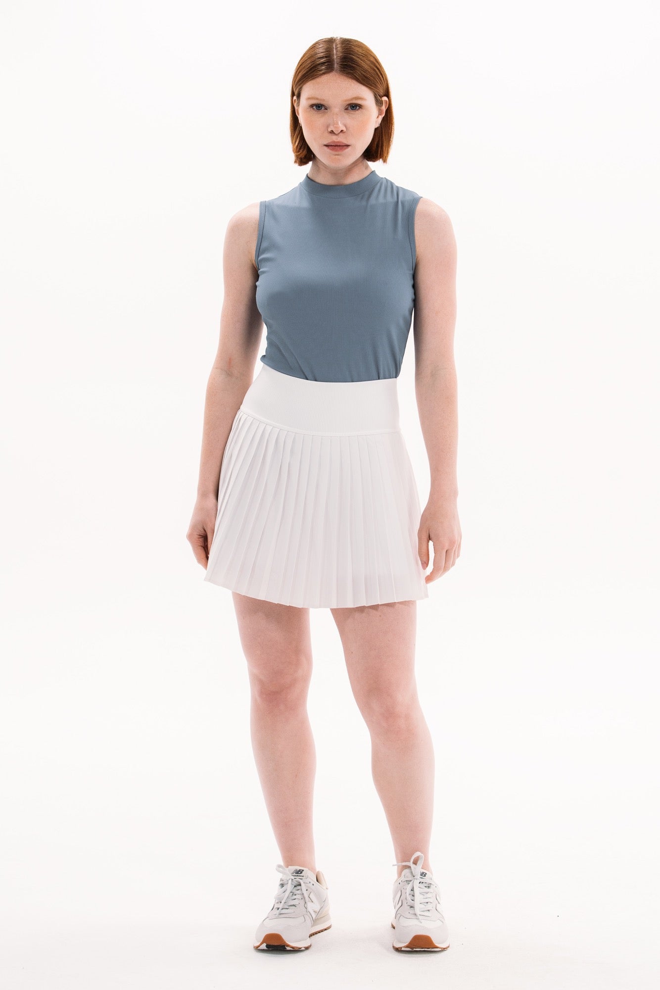 Rib SL Mock Neck Top