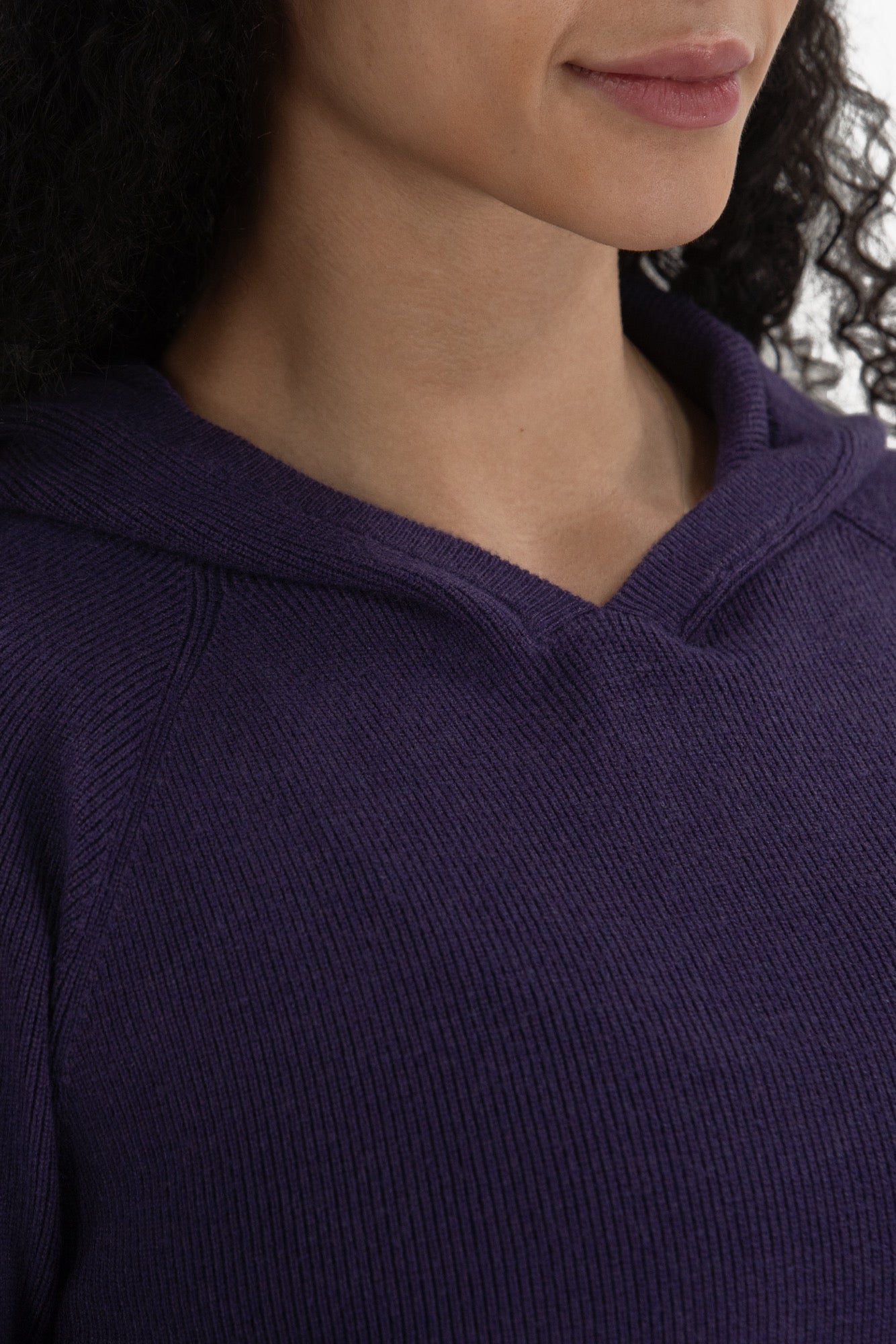 Sweater Knit Hoodie