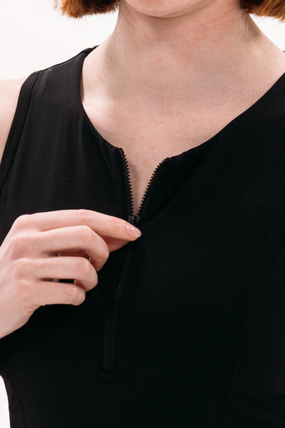 Built-In-Bodysuit Dress