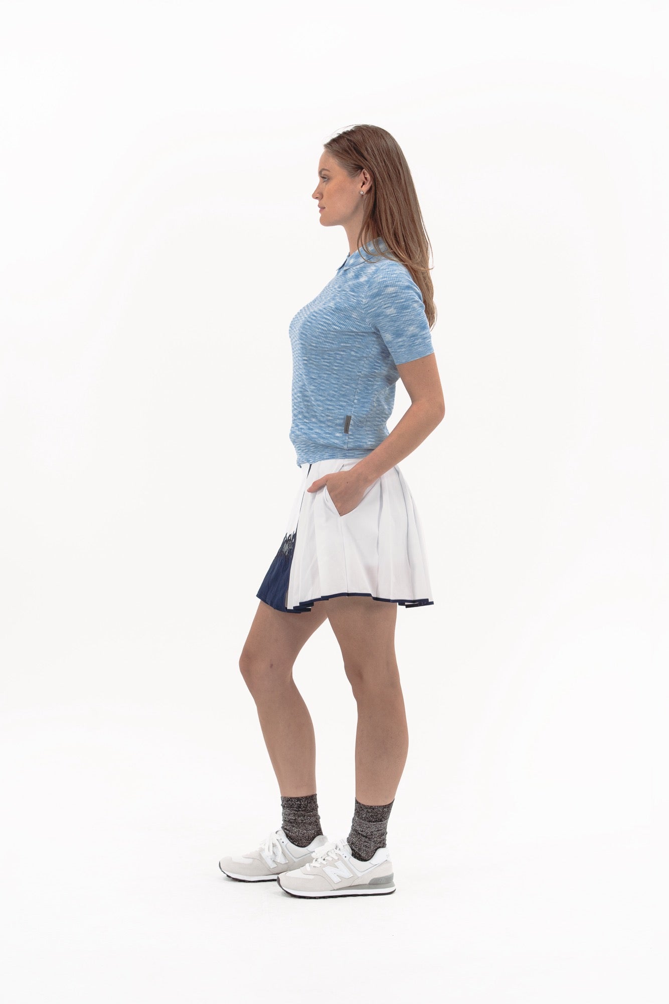 Lace Inset Skirt