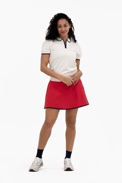 SS Zip Knit Polo