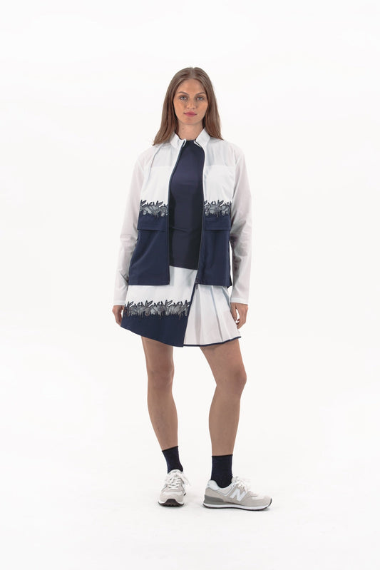 Lace Double Layer Jacket