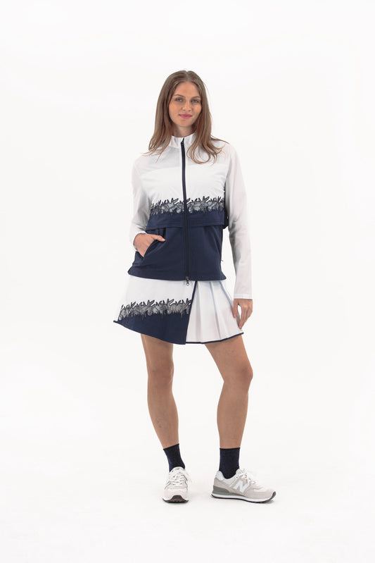 Lace Double Layer Jacket