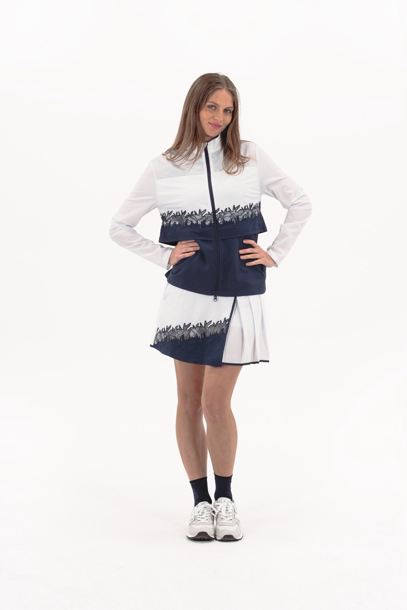 Lace Inset Skirt