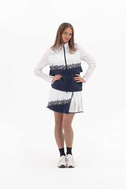 Lace Inset Skirt