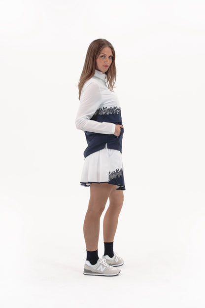 Lace Double Layer Jacket
