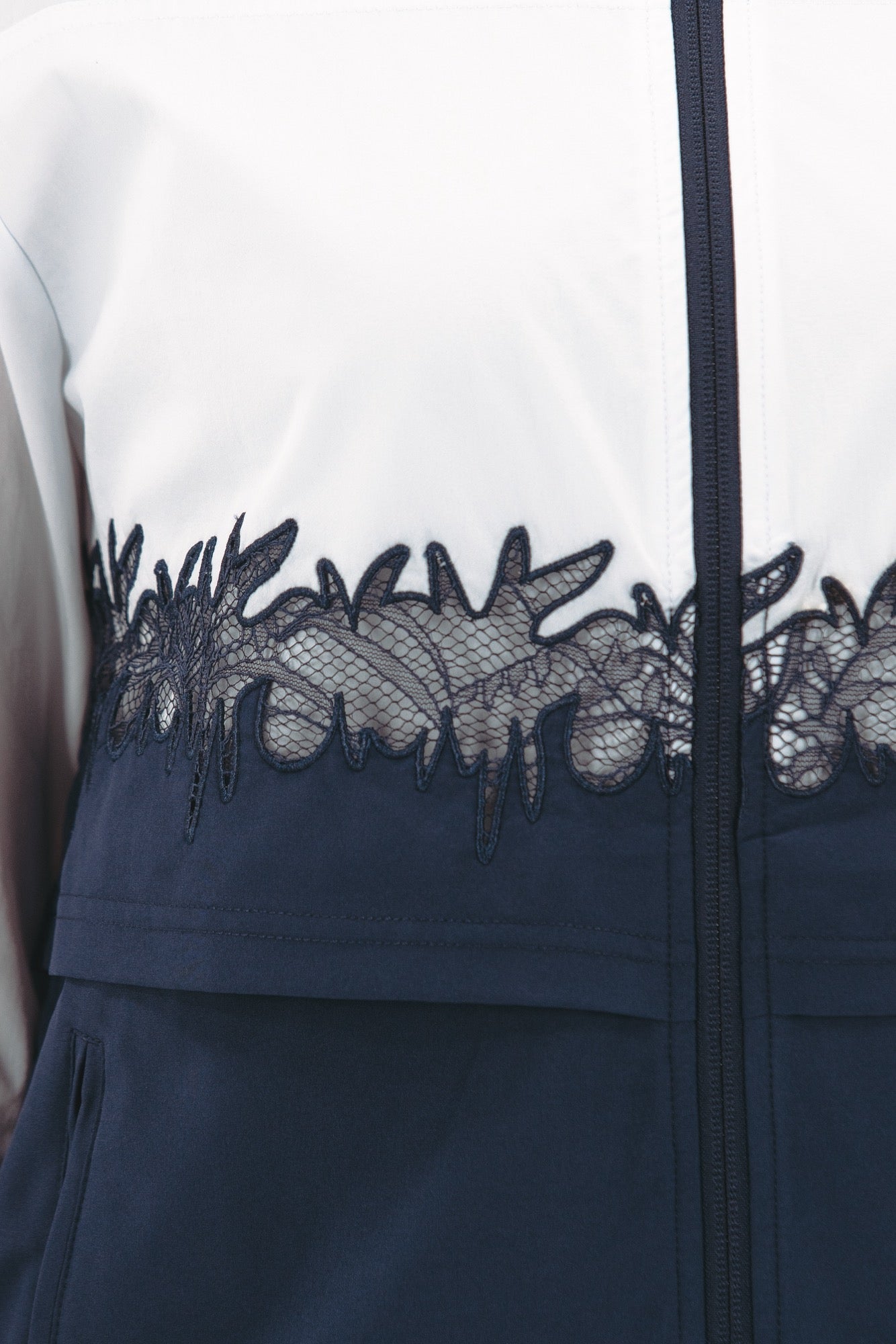 Lace Double Layer Jacket