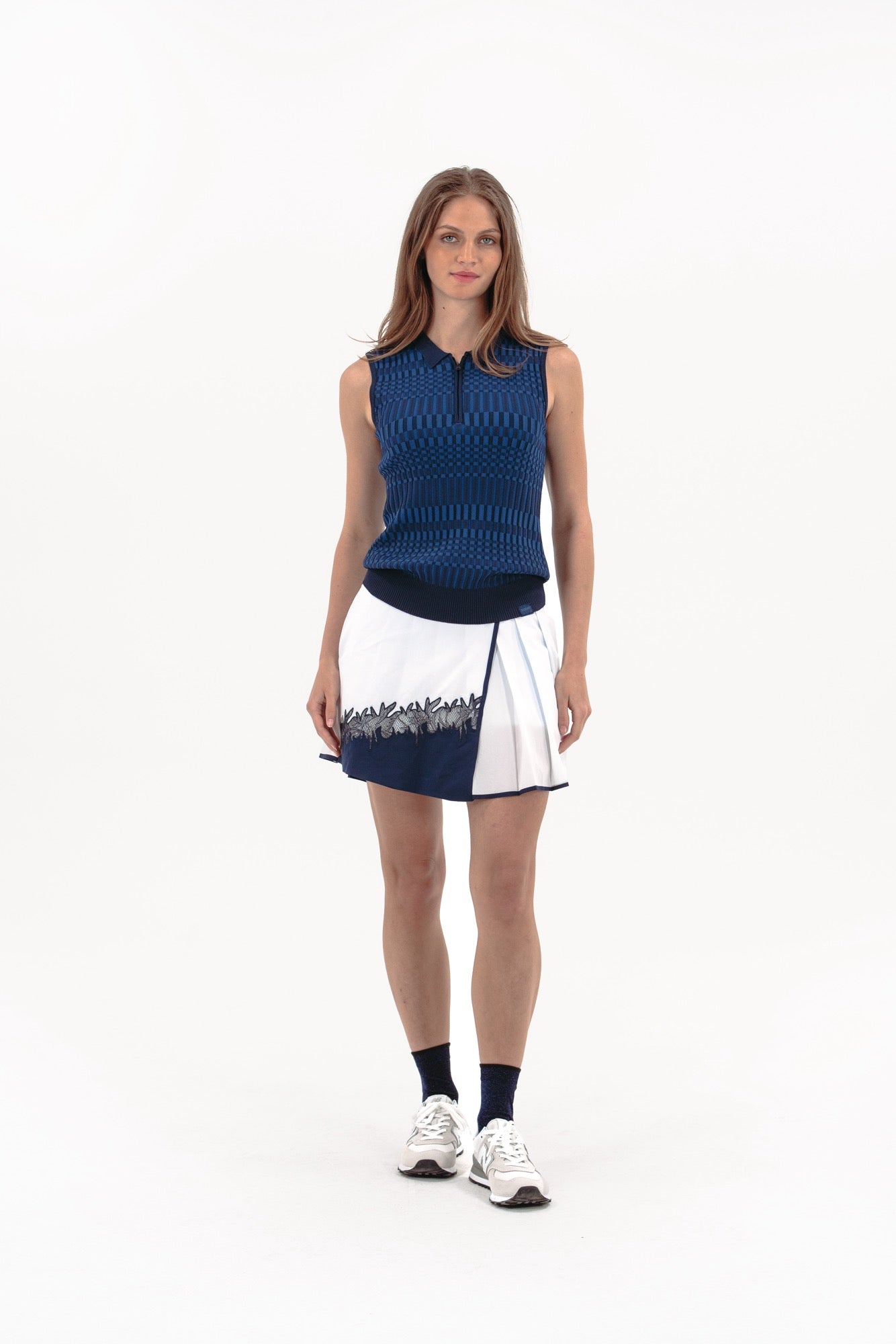 Lace Inset Skirt