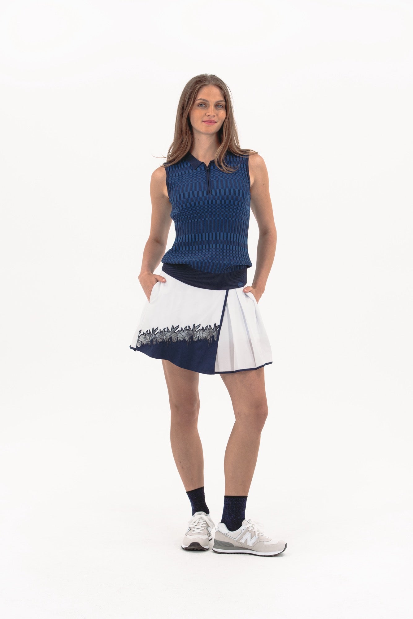 Lace Inset Skirt
