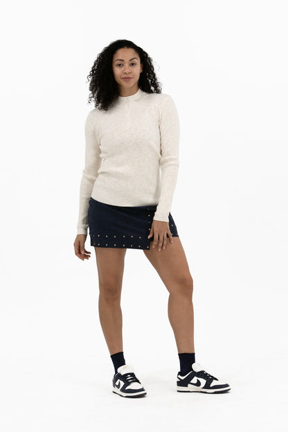 Knit Quarter Zip